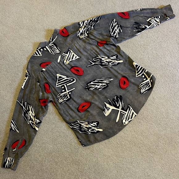 Spontini Paris Vintage Button-Down Shirt - Picture 7 of 10